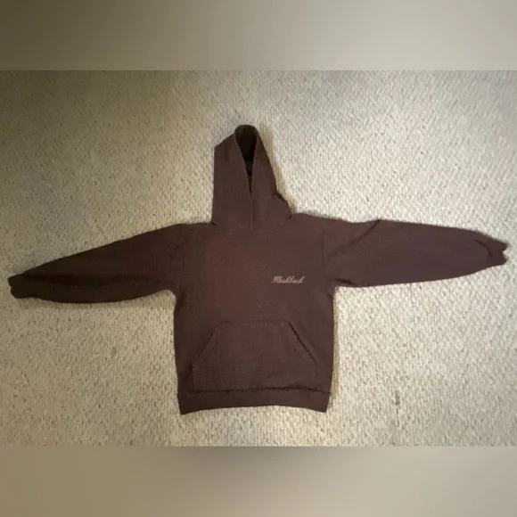 BROWN FLASHBACK HOODIE - Picture 1 of 4
